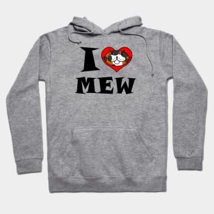 I Heart Cat - Calico Cat Hoodie